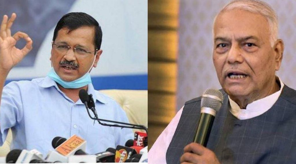 yashwant sinha| arvind kejriwal| presidential election|