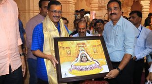 arvind kejriwal| somnath temple| gujarat|