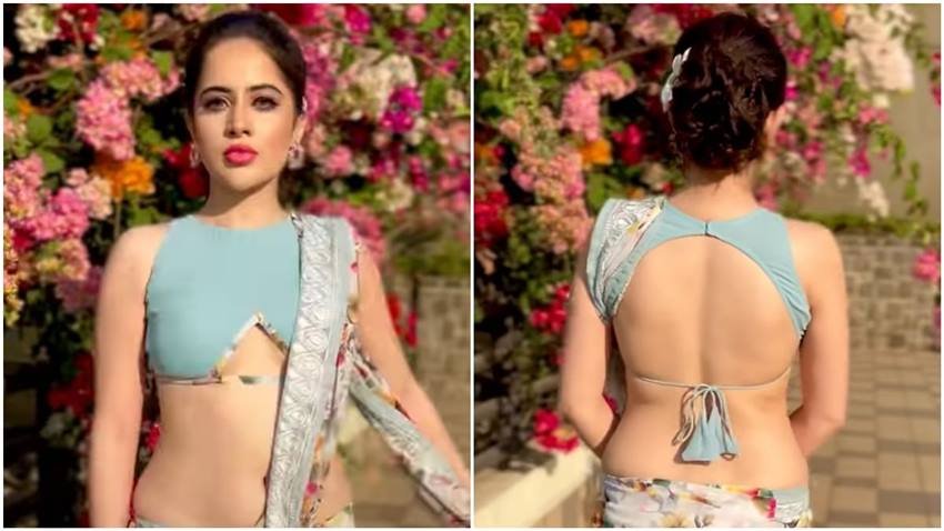 उर्फी जावेद के रिवीलिंग ब्लाउज उनकी पर्सनालिटी पर काफी सूट करते हैं।