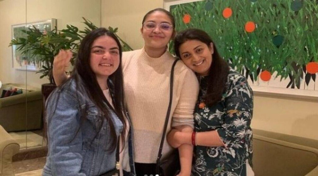 zoish irani, zoish irani controversy, smriti irani daughter, silly souls bar