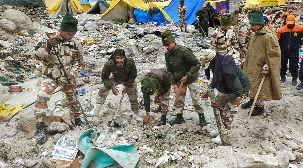 Amarnath, Pilgrims, Rescue Team