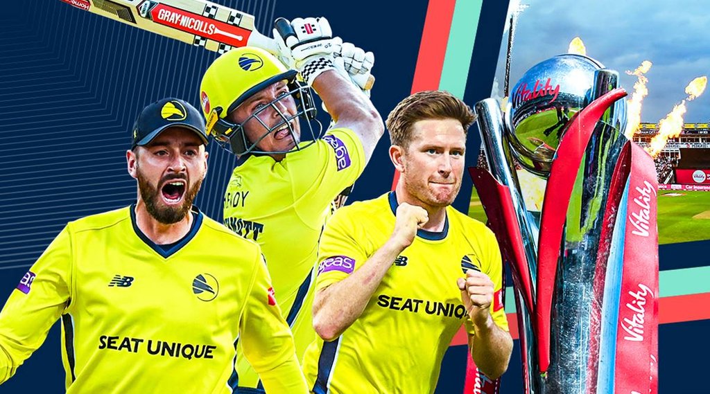 T20 Blast 2022 Lancashire vs Hampshire LANCS vs HAM Final Edgbaston Birmingham