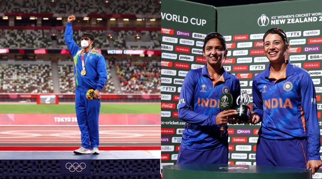 Neeraj Chopra Smriti Mandhana commonwealth games cricket birmingham games team india