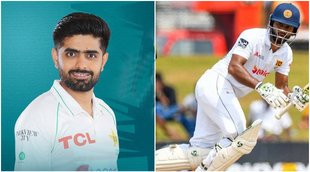 Sri Lanka vs Pakistan Babar Azam Pakistan Dimuth Karunaratne Sri Lanka 2nd Test