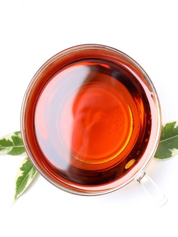 Cup of tea isolated on white background