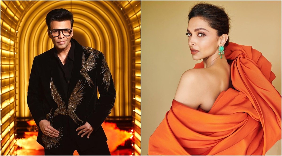 karan johar, deepika padukone karan johar, deepika padukone