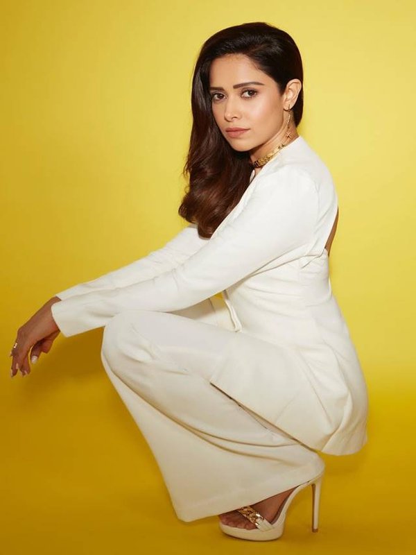 nushrat bharucha white look