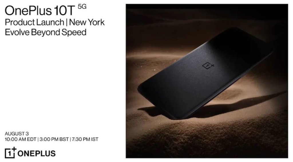 oneplus 10t 5G launch