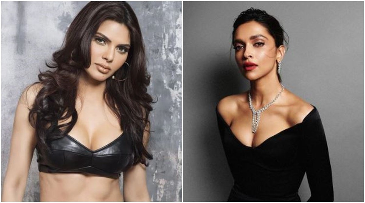 Sherlyn chopra, Deepika Padukone Sherlyn chopra, Deepika Padukone