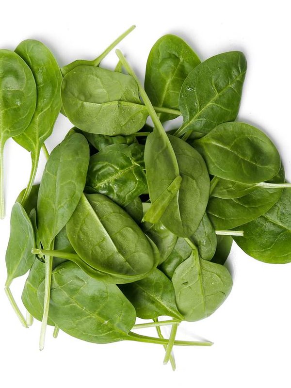 Spinach on the table