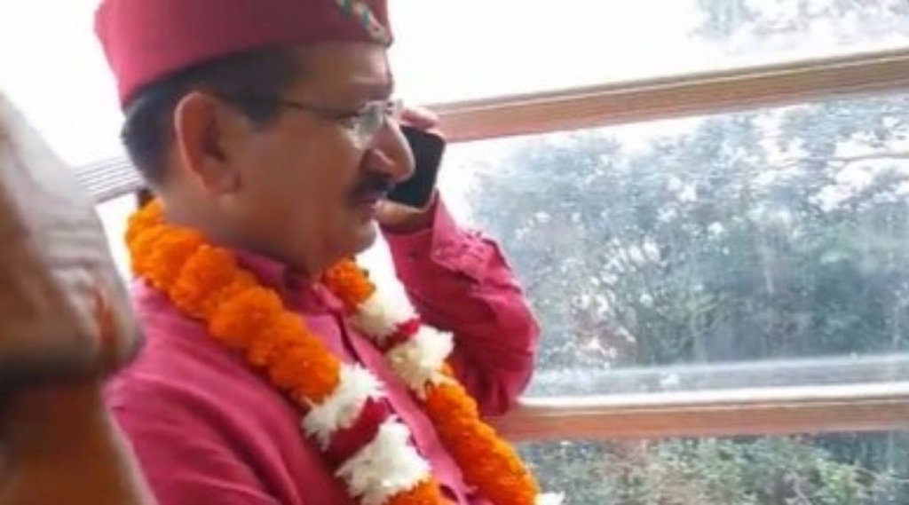 uttarakhand bjp mla | kishor upadhyay | surkanda devi temple ropeway