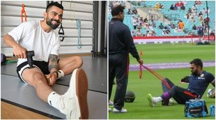 virat kohli groin injury India vs England 2nd ODI