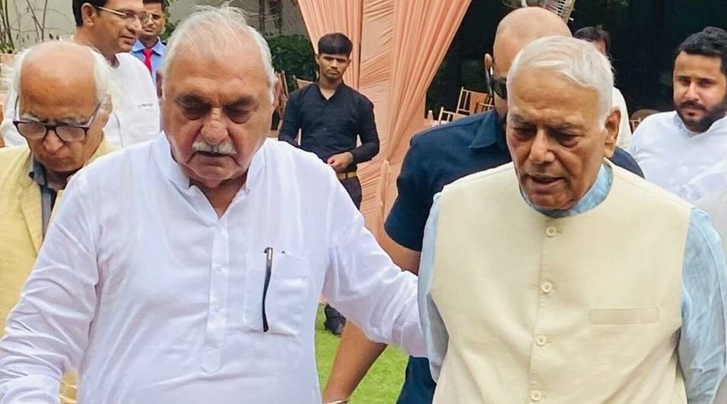 Yashwant Sinha, Bhupinder Singh Hooda, Presidential Election