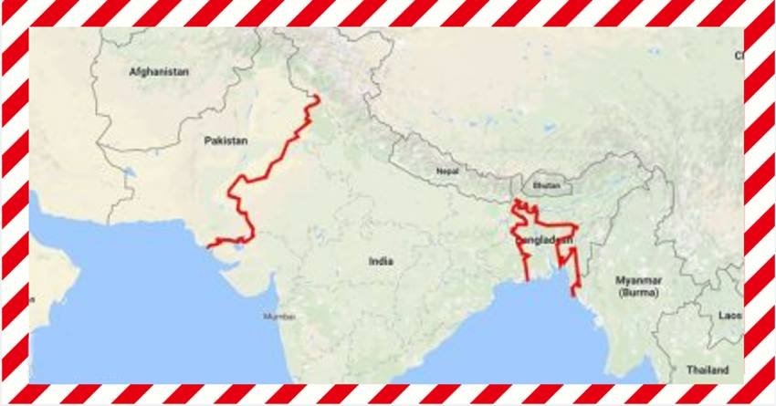 15 अगस्त 1947 तक भारत पाकिस्तान के बीच सीमा रेखा का निर्धारण नहीं हुआ था। 17 अगस्त को रेडक्लिफ लाइन की घोषणा हुई जो भारत पाकिस्तान की सीमा को निर्धारित करती थी।