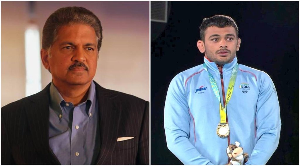 Anand Mahindra Deepak Punia Jansatta Tweets