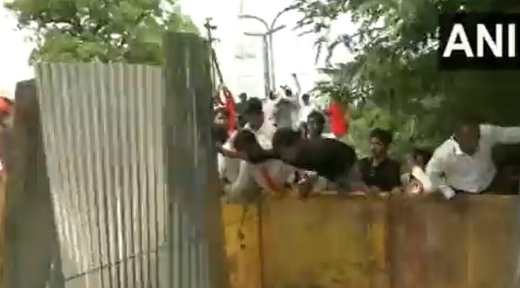 BJYM protest