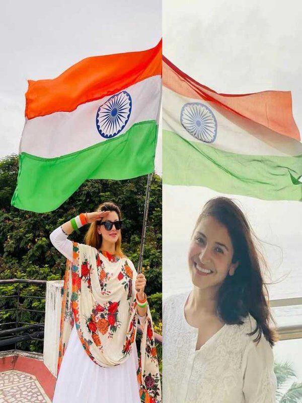 BOLLYWOOD STARS CELEBRATI NG 75TH INDEPENDENCE DAY