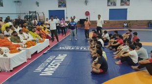 wrestling wrestling trials Wrestling Federation of India wfi Brijbhushan Sharan Singh world wrestling championships