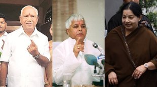 BS Yediyurappa, Lalu Prasad Yadav, J Jayalalita