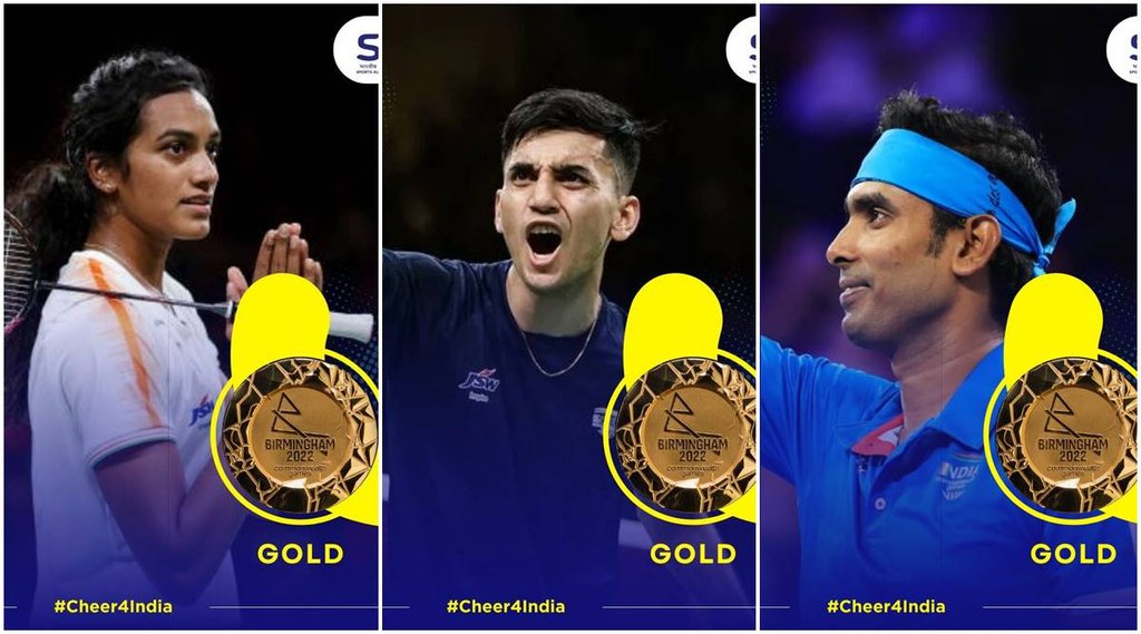 CWG 2022 ACHANTA Sharath Kamal Venkata PUSARLA Sindhu Lakshya Sen