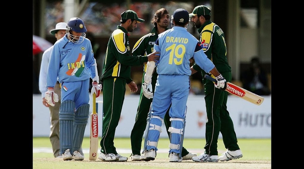 India vs Pakistan | Shoaib Akhtar | Rahul Dravid