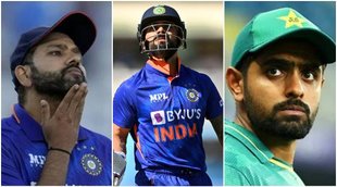 IND vs PAK Rohit Sharma Babar Azam Younis Khan virat kohli