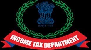 Income tax logo, Income tax raid