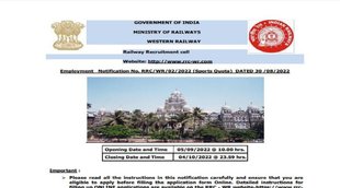 Railway Recruitment 2022, Indian Railway Recruitment 2022, Indian Railway Jobs 2022