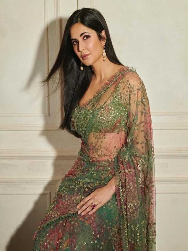 KATRINA KAIF IN JHINI SI SAREE