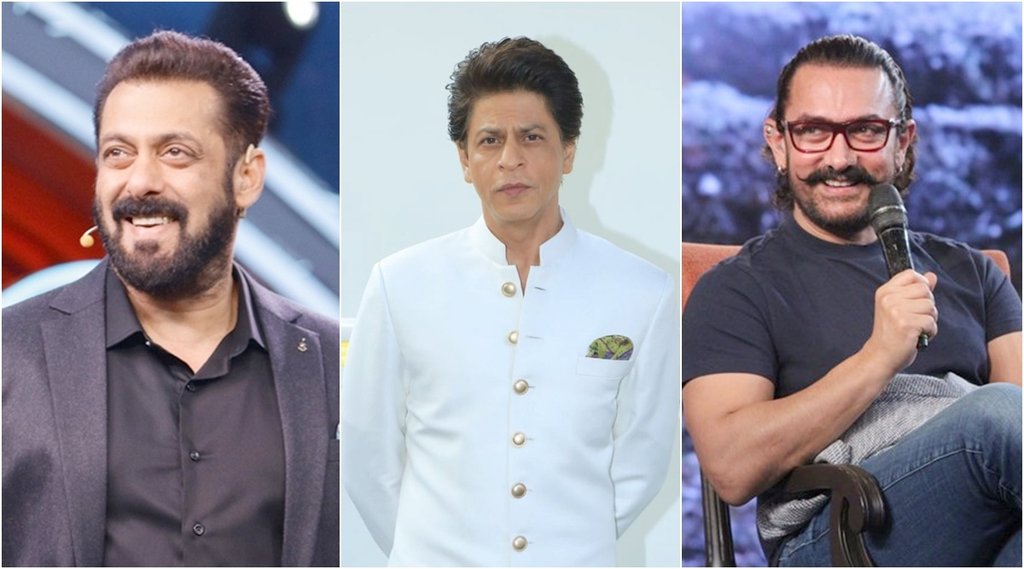 Salman khan, Shahrukh Khan, Aamir khan