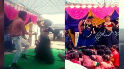 महाराजगंज के सरकारी स्कूल में डांसर के साथ यूनिफॉर्म में छात्रों ने लगाए ठुमके, वीडियो वायरल होते प्रधान पर एफआईआर के निर्देश