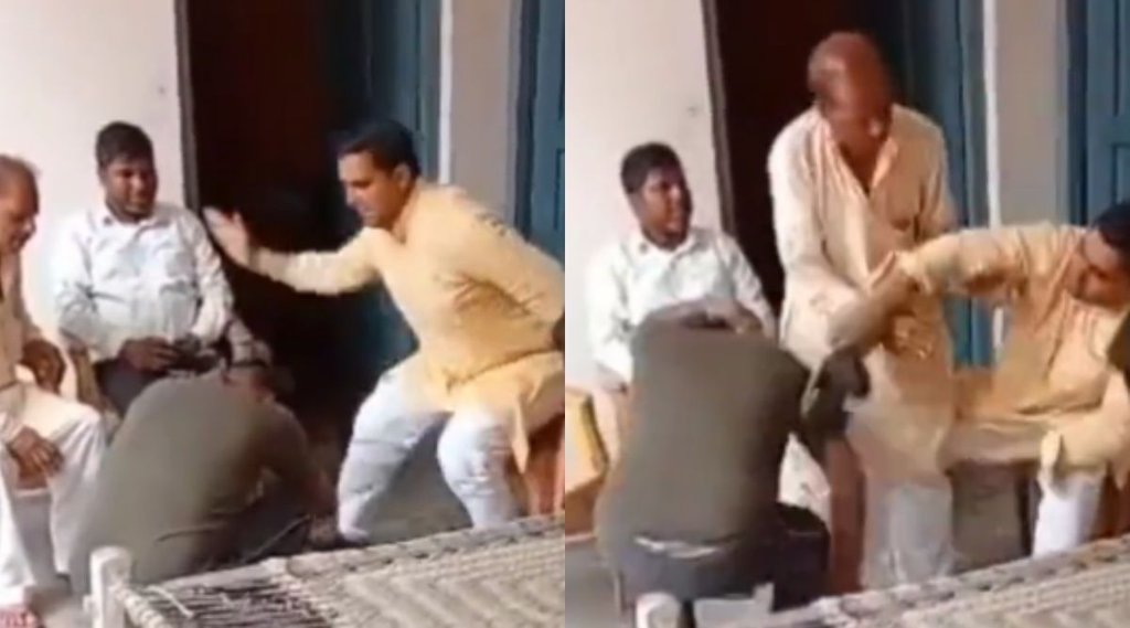 UP | Muzaffarnagar | Dalit Youth beaten by Pradhan | मुजफ्फरनगर प्रधान