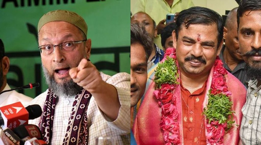 Owaisi T raja, Hyderabad prophet row
