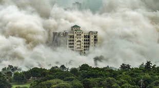 twin tower demolition | Pollution | Supertech twin tower