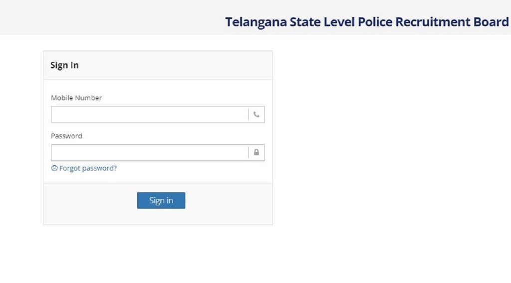 TSLPRB Admit Card, TS Police Constable hall ticket 2022, TS Police Constable