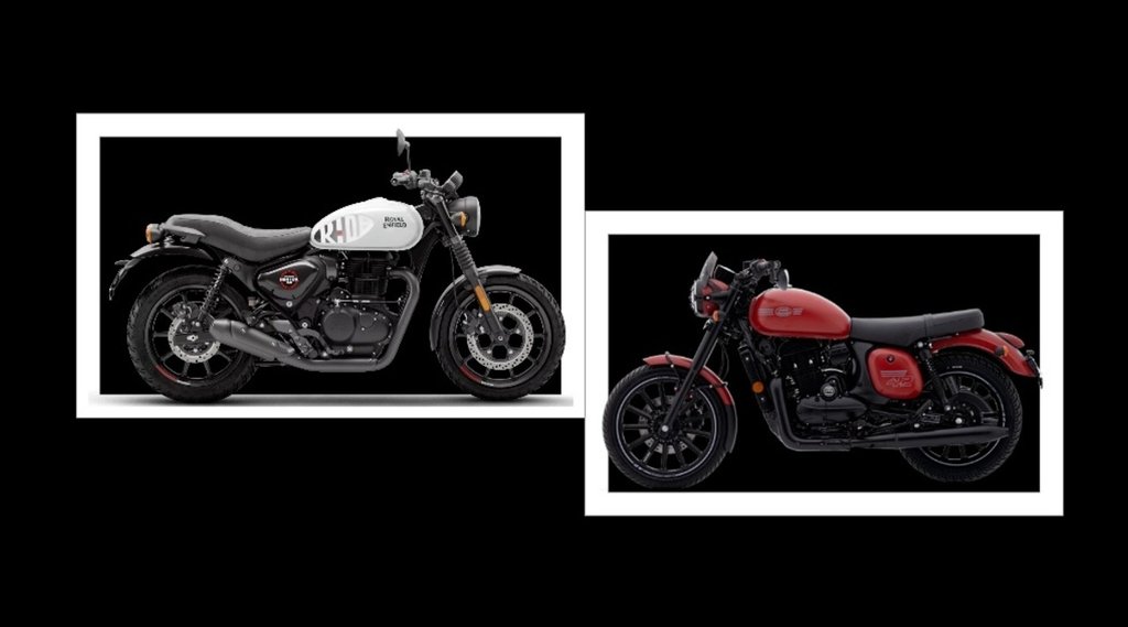 Bike Compare, Cruiser Bike Compare, Royal Enfield Hunter 350, Jawa 42