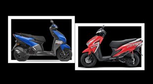 Two Wheeler Compare, TVS NTorq 125, Honda Grazia