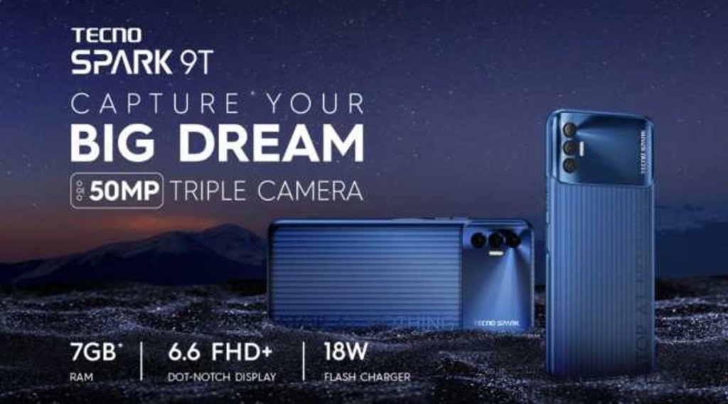 Tecno Spark 9T Price in india