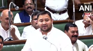 Tejashwi yadav, Bihar Floor test