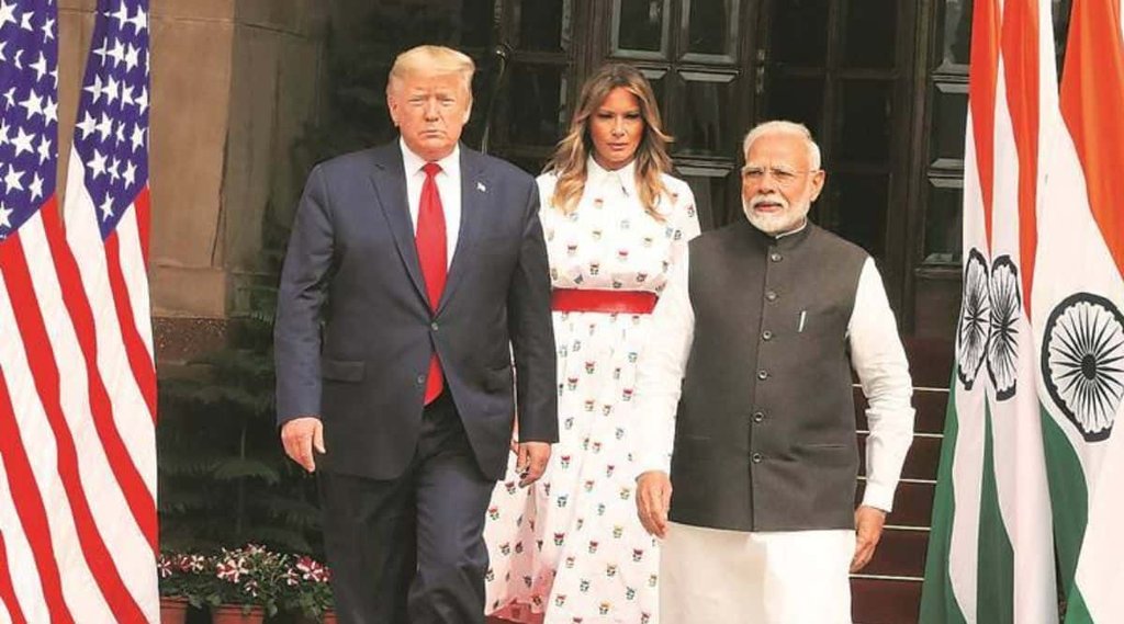 डोनाल्ड ट्रंप भारत यात्रा 2020, Trump India Visit (Source- Express photo: Renuka Puri) 