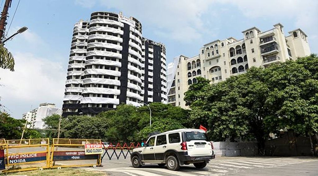 Twin Towers Demolition, Supertech Twin Towers Demolition, Noida Twin Tower Demolition