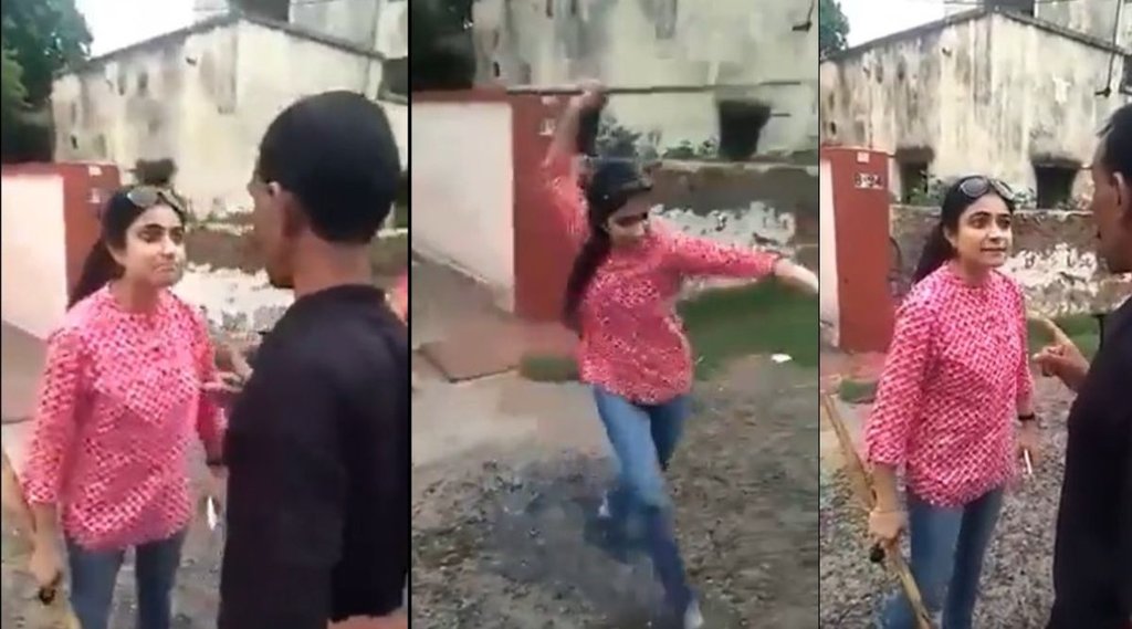 agra Viral video | Agra woman beating | ex serviceman agra Viral video | Agra woman beating | ex serviceman