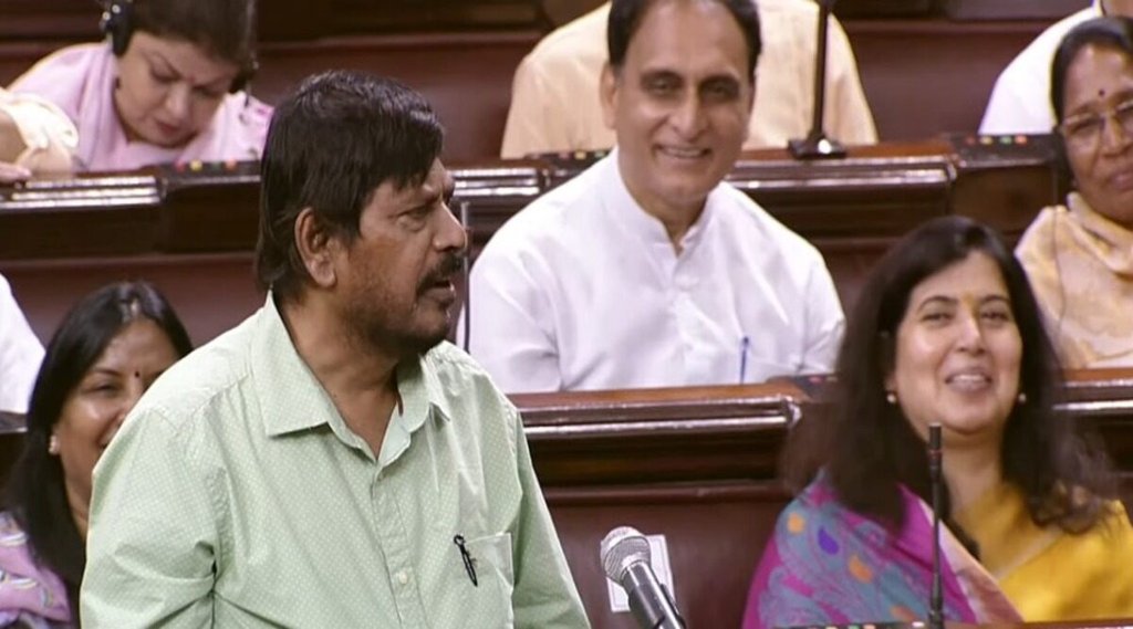 Ramdas Athawale, Rajya Sabha Chairman, Venkaiah Naidu
