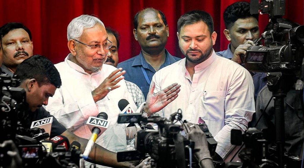 bihar c voter survey | nitish kumar | tejashwi yadav