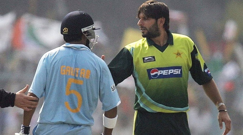 Shahid Afridi says he is not likely to buy Gautam Gambhir a latte any time