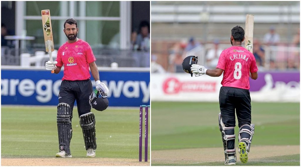 cheteshwar pujara Sussex
