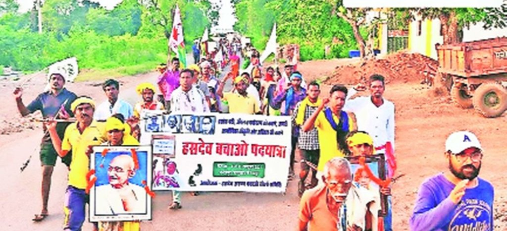 hasdeo forest protest