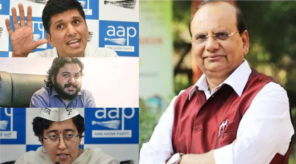 Delhi Politics, AAP vs BJP, LG Vinay Saxena