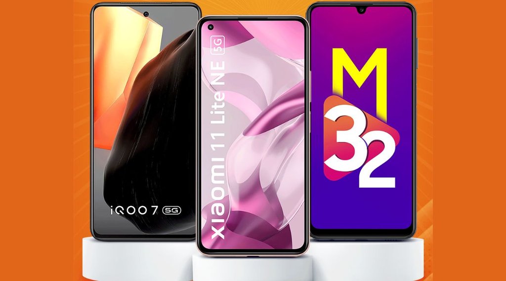 xiaomi samsung iqoo smartphones