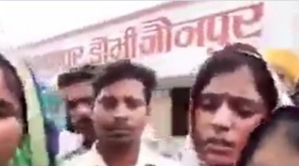 jaunpur school | teacher using casteist words to girl | up school jaunpur school | teacher using casteist words to girl | up school
